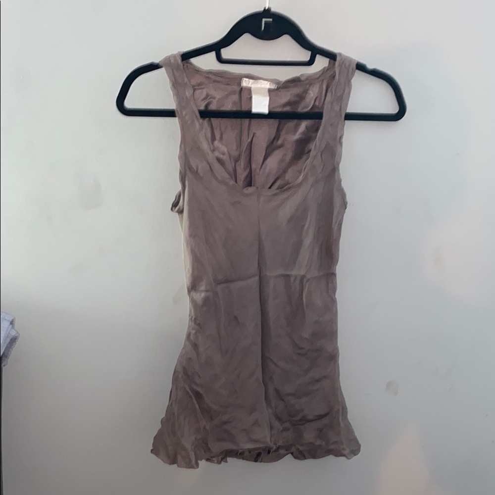 Women's Sleeveless Top in Taupe